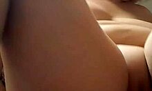 Amateur Blonde Milf Performs Intense Anal Masturbation With Vibrator On Big Pussy Lips