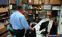 Teen Shoplifter Offers Blowjob And Fuck After Caught