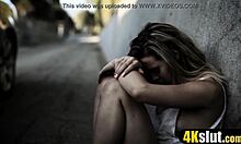 What a charitable man, but watch him get nasty with rough teen blowjob action!