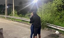 wife makes single man crazy with rubbing and fucking without condom