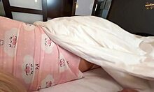My stepsister and I share a hotel room, I cum inside her tight pink pussy.