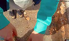 my stepsister and i helped each other cum on panties