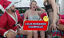 um presente bom imagina dois isso mesmo duas gostosas de presente de natal na sua telinha