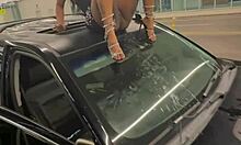 squirting all over memphis & fucking in public outdoor spot