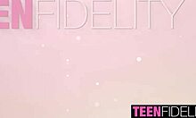 Lola Sinn, the teen with natural boobs and big ass, stars in this fidelity scene.