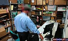 Teen Shoplifter Offers Blowjob And Fuck After Caught