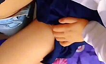 Professor Rubs Schoolgirl's Pussy Then Penetrates Her Tight Ass