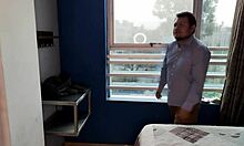 He Measures My Ass Quarters But Can't Resist And Fucks My Vagina Deep!