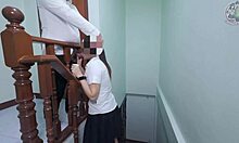 Thai teen slut gives POV blowjob in 4K.