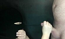 My Step Sister's Hot Mouth Sucks Cock With Face Hidden By Balaclava