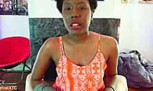 What A Cutie! Licking Her Feet In This Introduction!