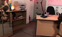 She came for an interview, but her favorite dick flavor is old white men, and she gets it