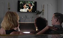 Steamy threesome movie in 4k hd