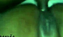 guy punches hand into ebony pussy, casual intense action