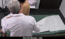 Busty Babe Gets Physical Checkup From Pervert Doctor