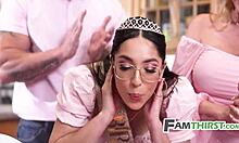 Stepdaughter, your step family is giving you a gangbang for turning 18