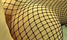 feeling the orgasm from creampie in shaved pussy with puffy lips