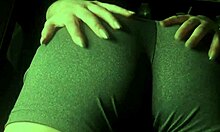 Brunette pussy fucked hard in the kitchen and cum in her pussy