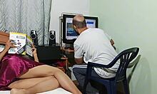 after a long day, fucking my stepsister doggy style feels best