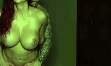 Red head amazon with 20 pounds of tits needs it rough