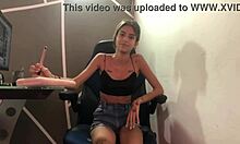 Piscologa Sexual No Se Aguanta Las Ganas De Ver Mi Verga Grande Y Me La Follo Por Su Coño Apretado