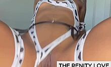 serenity love asks, 'do you like my solo ebony masturbation?' in compilation