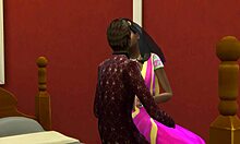 Shy Indian bride's intimate wedding night moments