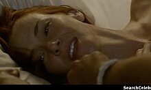 Annie Wersching in Bosch 2014-2016 shows off her big tits and blowjob skills.