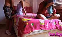 how i fuck my stepfather breaking my pussy with huge cock then anal before caught