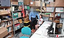 either the cops or his cock will punish you at work