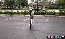 Little Latina Sucks Cock Eagerly