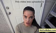 Angelina Moon Pays Gardener With Blowjob And Pussy