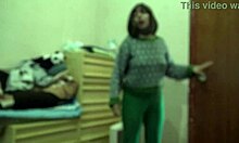 Stepmother catches 18-year-old stepson fucking sex doll!