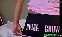 Cute teen with small tits gets facialized in porn