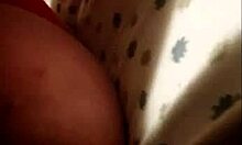 Is my nasty wife in red lingerie showing her nice pussy?