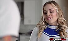 stepbrother smashed big ass cheerleader teen stepsister