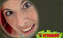 This Naughty Redhead Milf Tania Teen Fucks Her First Black Guy