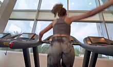 client fucks her trainer - breezy bri