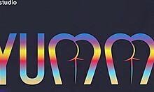 Cute Russian Teen Eva Tender Takes Three Cocks in DP