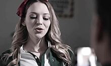 Cheerleader Teen 18+ Lily Larimar Complimented By Her Much Older Teacher Ryan Driller