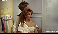 Yvonne Ekmann says hello in the canopy bed 1965