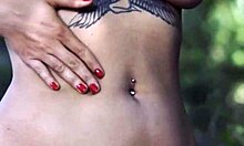 Claudia Bavel Feels Intense Shower Orgasm from Butt Massage