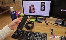 Hot busty Colombian babe begs for a deep dick sucking session 😍