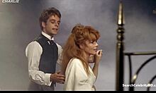 Yvonne Ekmann says hello in the canopy bed 1965