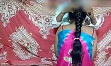 Дорогая, ты так хорошо сосешь член, потом тебя трахают на табурете с громкими звуками киски