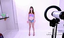 gorgeous shy model gets fucked during her modeling audition