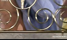 Yvonne Ekmann says hello in the canopy bed 1965