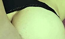 Hot wife bends over for doggystyle fucking in tight jeans