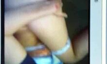 Oh, French Slut Fanny Toys Herself On Webcam!