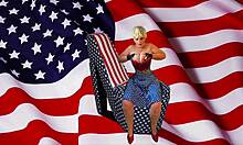 Granny Americas Fourth Of July Stick And Lick Orgasms